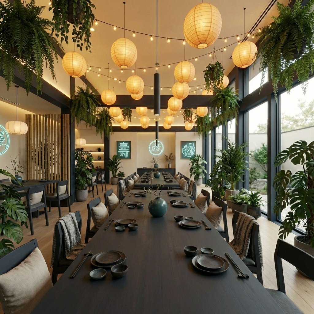 Phương Đông Restaurant Interior